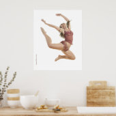 Poster Danseur rose (Cuisine)