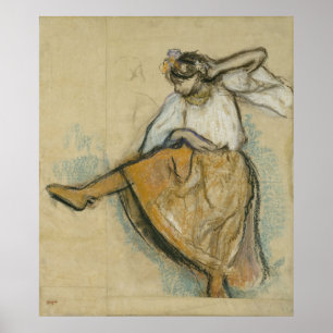 Poster Danseur russe par Edgar Degas