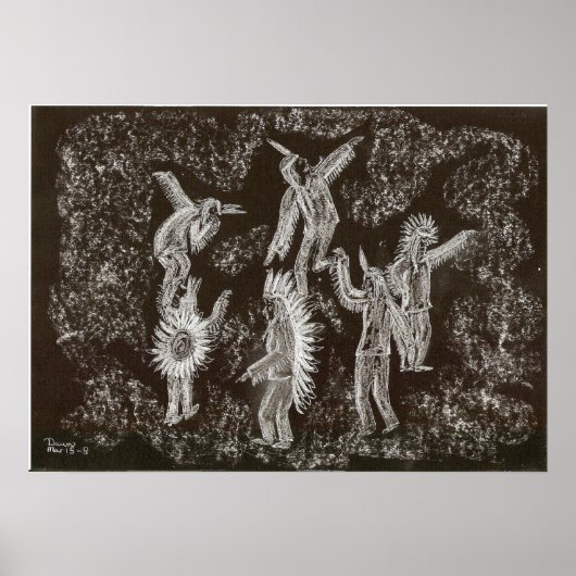 POSTER DANSEURS (Devant)