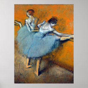 Poster Danseurs au Barre, Edgar Degas
