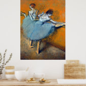 Poster Danseurs au Barre, Edgar Degas (Cuisine)