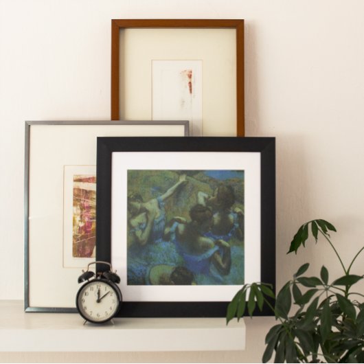 Poster Danseurs bleus par Edgar Degas, Impressionnisme Vi