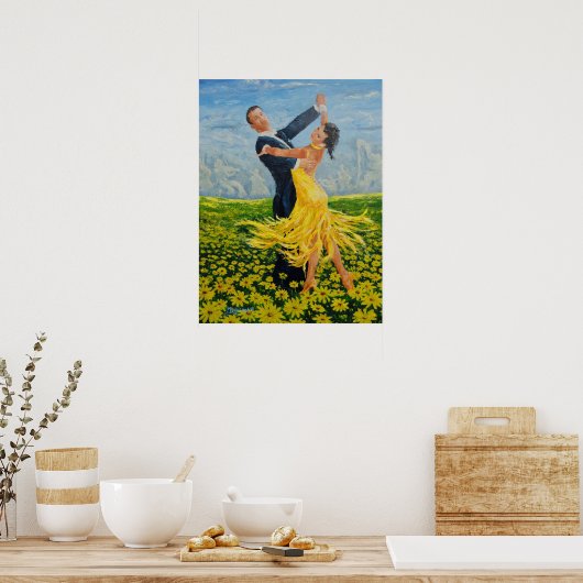 Poster Danseurs Daisy (Cuisine)
