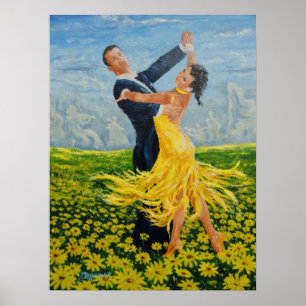 Poster Danseurs Daisy