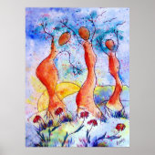 Poster Danseurs d'arbres (Devant)