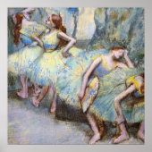 Poster Danseurs de ballet Degas Impressionniste (Devant)