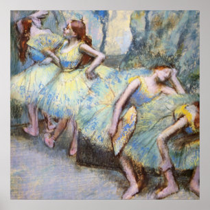 Poster Danseurs de ballet Degas Impressionniste