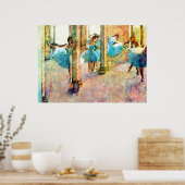 Poster Danseurs de ballet ~ Edgar Degas (Cuisine)
