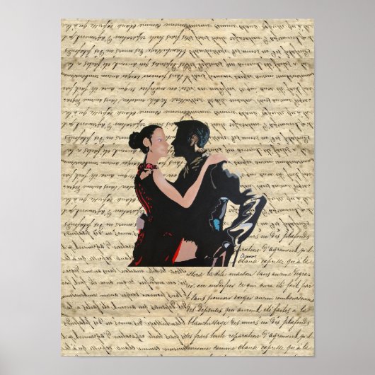 Poster Danseurs de tango (Devant)