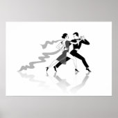 Poster Danseurs de tango (Devant)