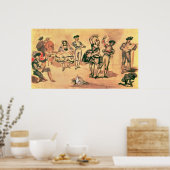 Poster Danseurs espagnols, 1862 (Cuisine)