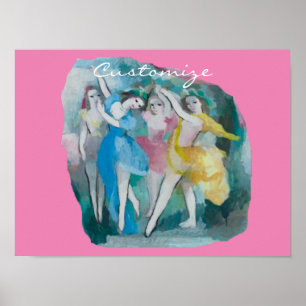 Poster Danseurs Girl Ballerina Thunder_Cove