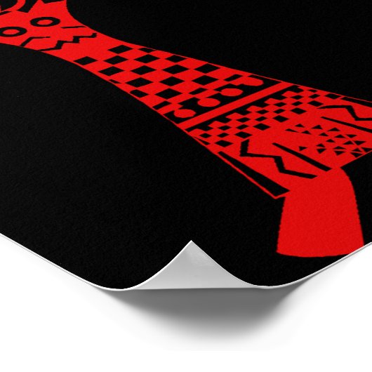 Poster Danseurs Kwanzaa (Coin)