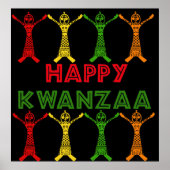 Poster Danseurs Kwanzaa (Devant)