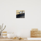 Poster Danseurs Pratiquant au Barre, Edgar Degas (Cuisine)