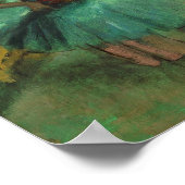 Poster Danseurs, Rose et Vert par degrés, Art (Coin)