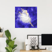 Poster Danseuse (Bureau à domicile)