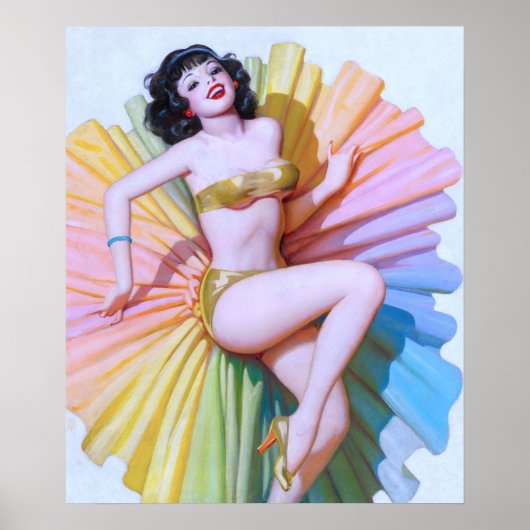 Poster Danseuse (Devant)