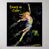 Poster danseuse (Devant)