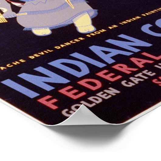 Poster Danseuse Apache Devil (Coin)