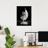 Poster Danseuse Ballet Danse Art (Bureau à domicile)