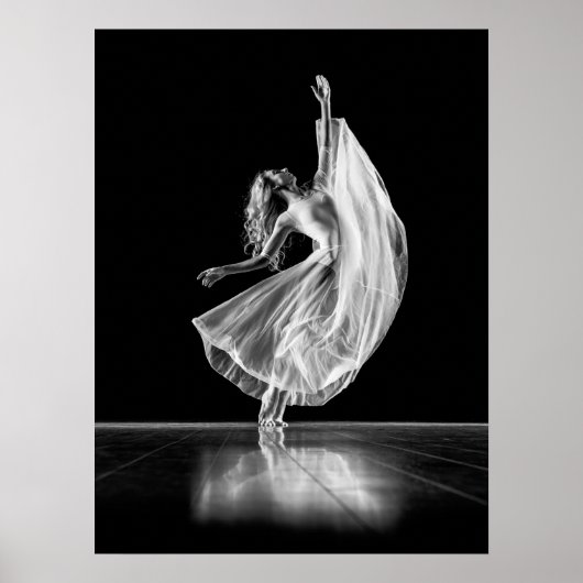 Poster Danseuse Ballet Danse Art (Devant)