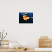 Poster danseuse cloud (taille automatique) (Cuisine)