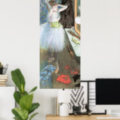 Poster Danseuse dans sa loge d'Edgar Degas (Bureau à domicile)