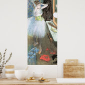 Poster Danseuse dans sa loge d'Edgar Degas (Cuisine)