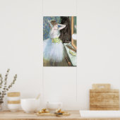 Poster Danseuse dans sa loge d'Edgar Degas (Cuisine)