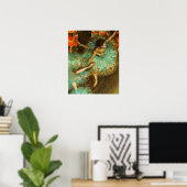 Poster Danseuse de ballet Danseuse verte Danseuse Degas P (Bureau à domicile)