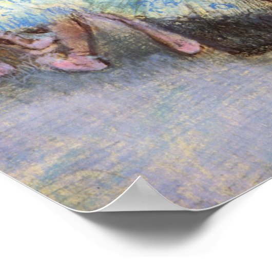 Poster Danseuse de ballet Degas Dansers d'art Peinture (Coin)
