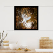 Poster Danseuse de féerie (Cuisine)