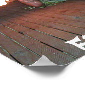 Poster Danseuse de feu du Pacifique Sud (Coin)