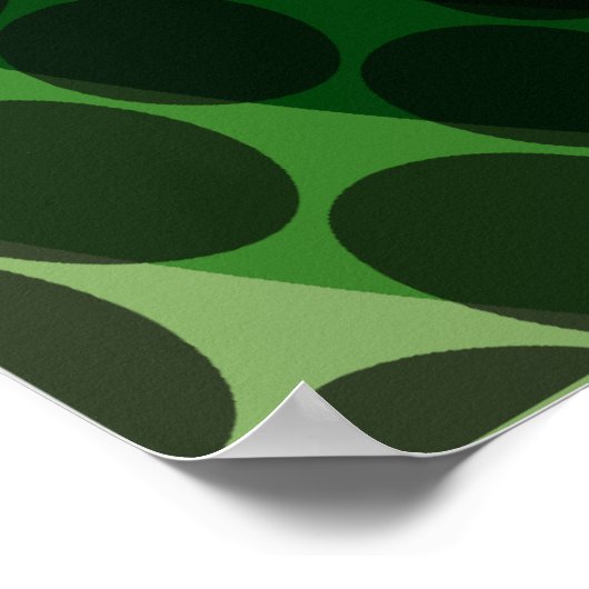 Poster Danseuse de rupture avec Arrière - plan rétro Supe (Coin)