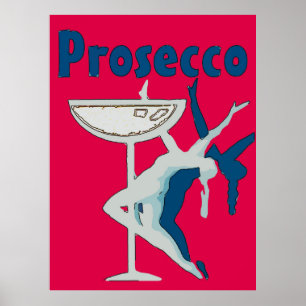 Poster Danseuse du procureur en rouge