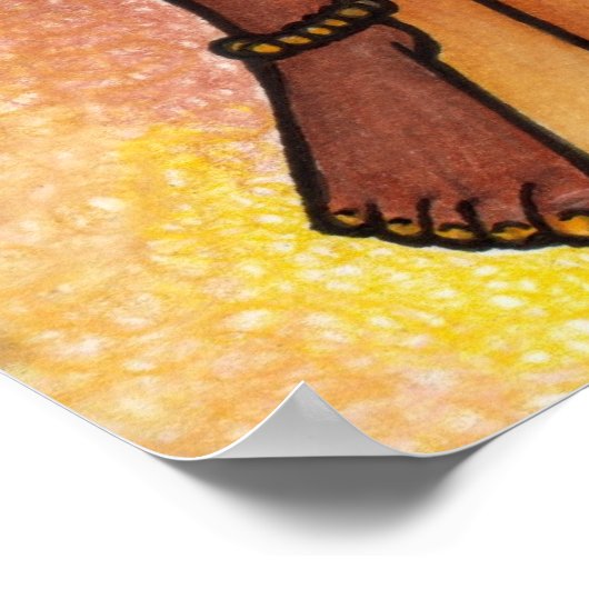 Poster Danseuse du ventre déesse (Coin)