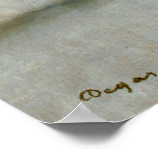 Poster Danseuse en vert - Edgar Degas (Coin)