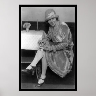 Poster Danseuse et sa fiole de jarre 1926