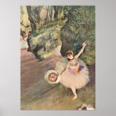 Poster Danseuse / Étoile du Ballet - Dégas Peinture (Devant)