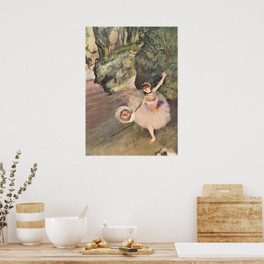 Poster Danseuse / Étoile du Ballet - Dégas Peinture (Cuisine)