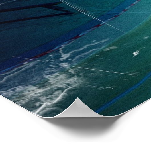 Poster Danseuse Graffiti (Coin)