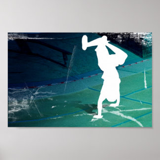 Poster Danseuse Graffiti