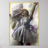 Poster Danseuse Stretch par Degas (Devant)