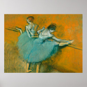 Poster Danseuses au bar d'Edgar Degas peinture oeuvre d'a