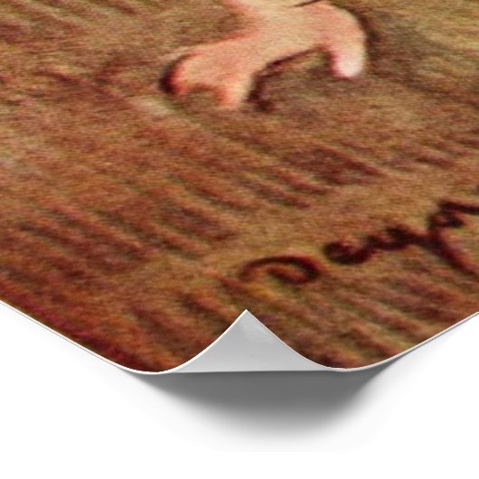 Poster Danseuses de l'aube - Edgar Degas - 1885 (Coin)