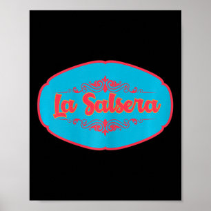 Poster Danseuses de salsa de la Salsera