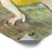 Poster Danseuses s'inclinant d'Edgar Degas, Art du ballet (Coin)