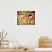 Poster Danseuses s'inclinant d'Edgar Degas, Art du ballet (Cuisine)