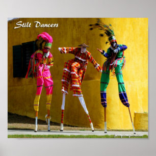 Poster Danseuses sur échelles